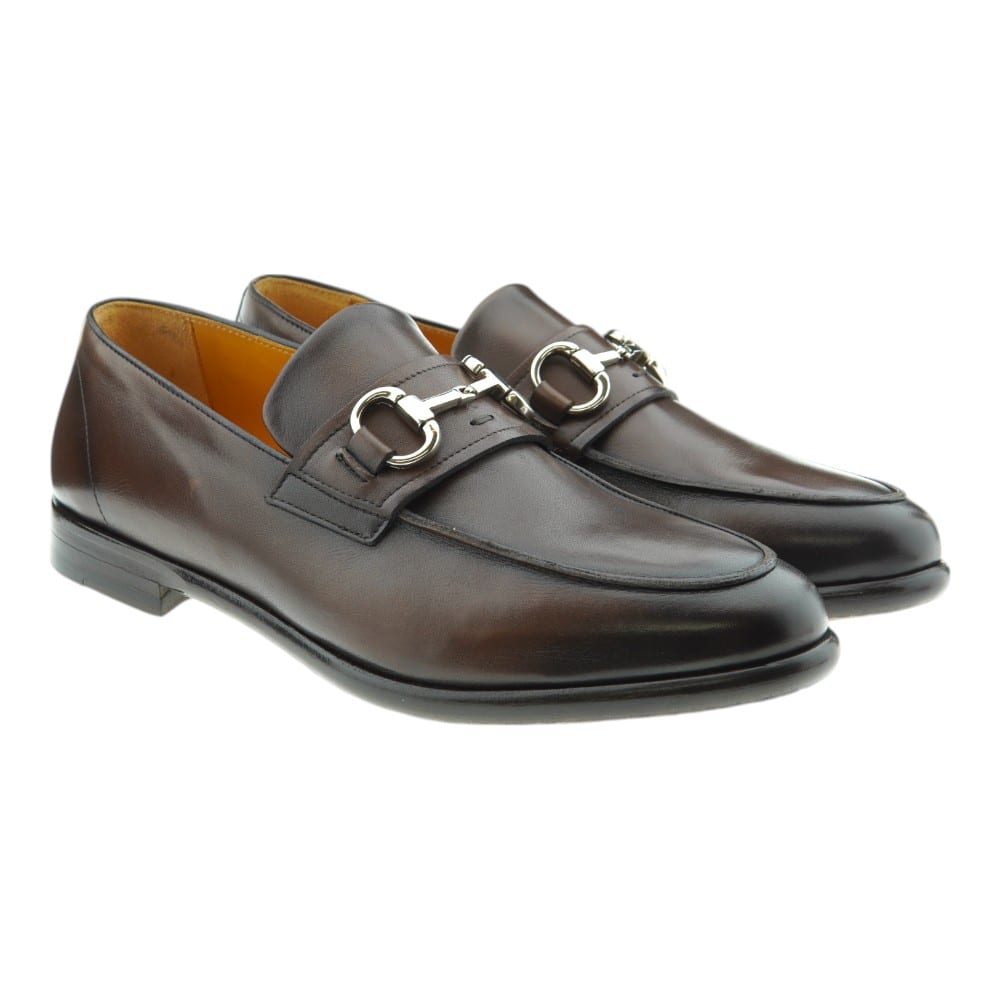 Mocasines Piel Hombre Calce X1679 Marrón