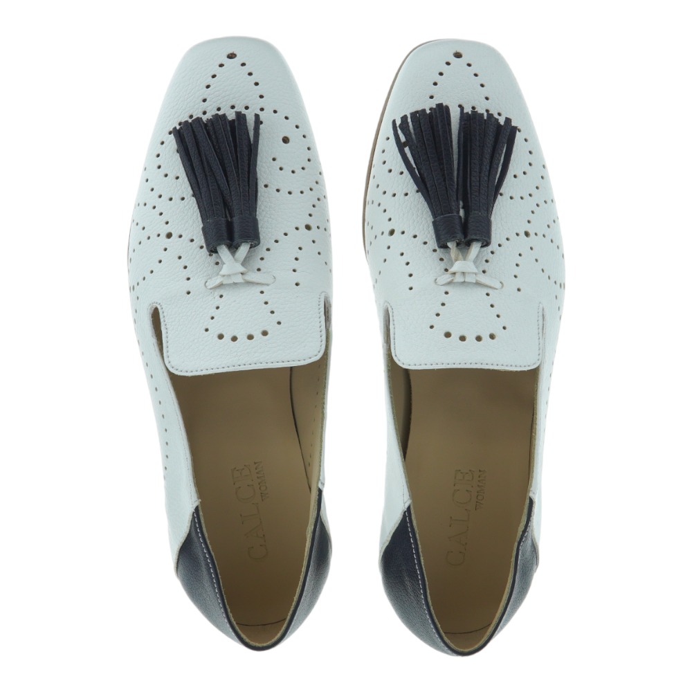 Mocasines mujer picado borlas Calce X1683 foto 2