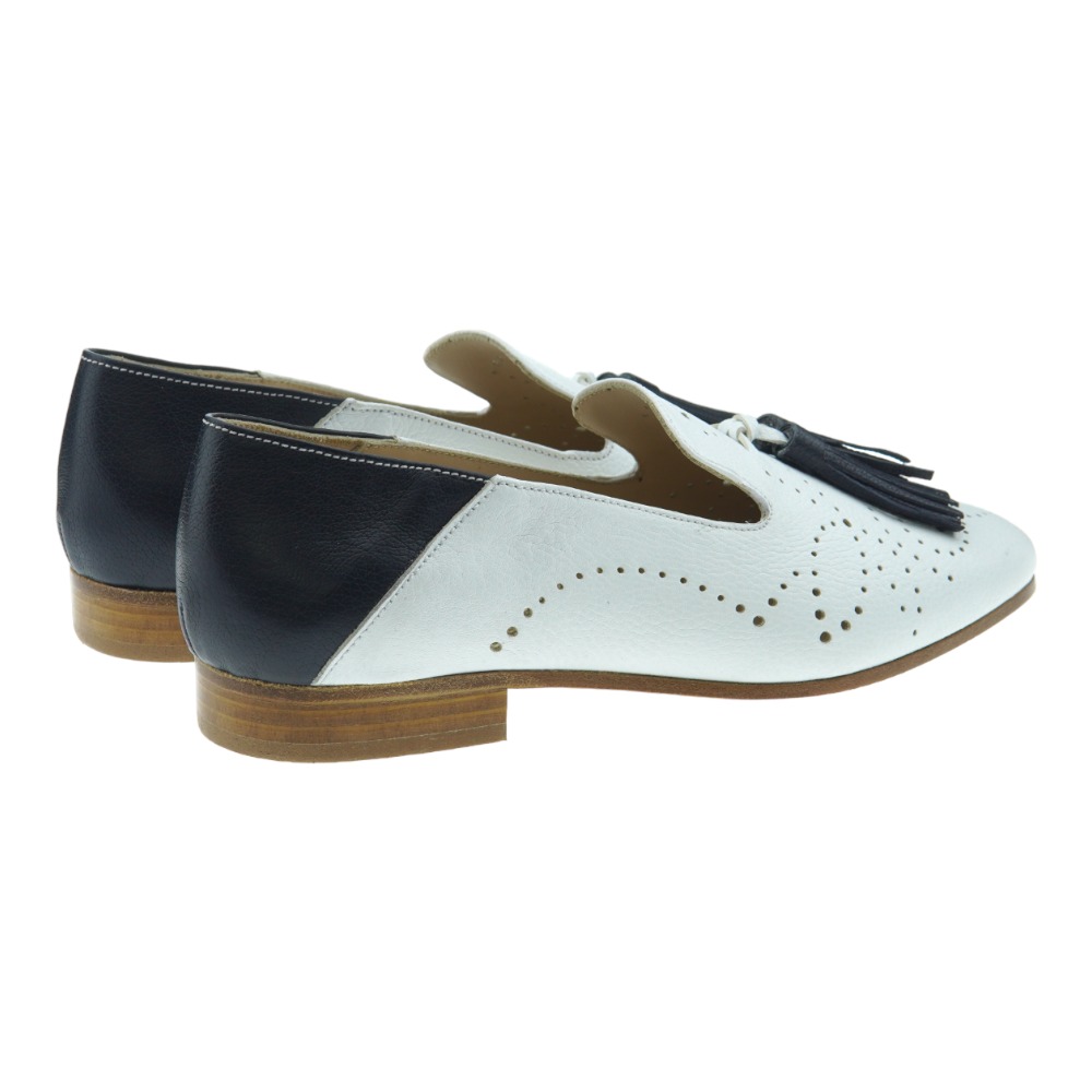 Mocasines mujer picado borlas Calce X1683 foto 4