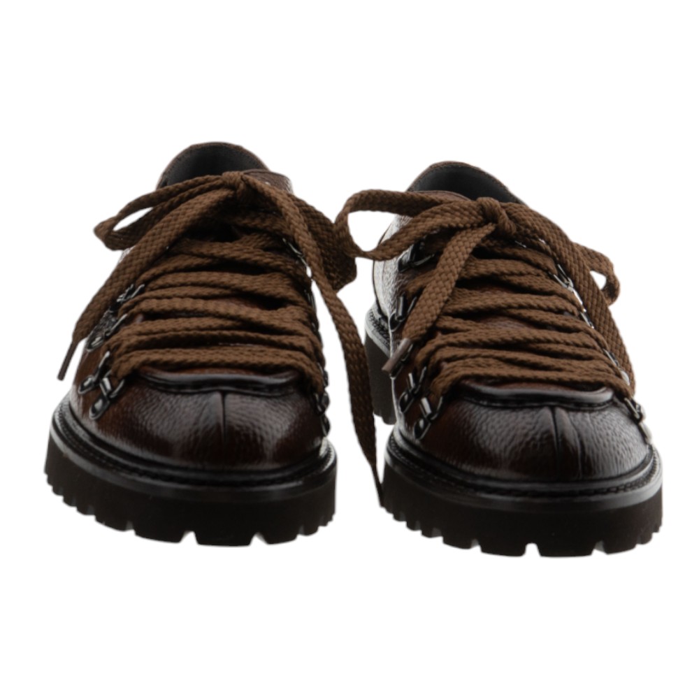 Zapato blucher hombre marrón Calce – Estilo robusto y artesanal foto 2