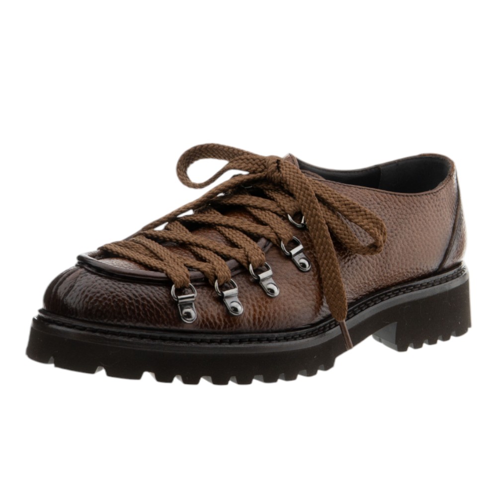 Zapato blucher hombre marrón Calce – Estilo robusto y artesanal foto 3