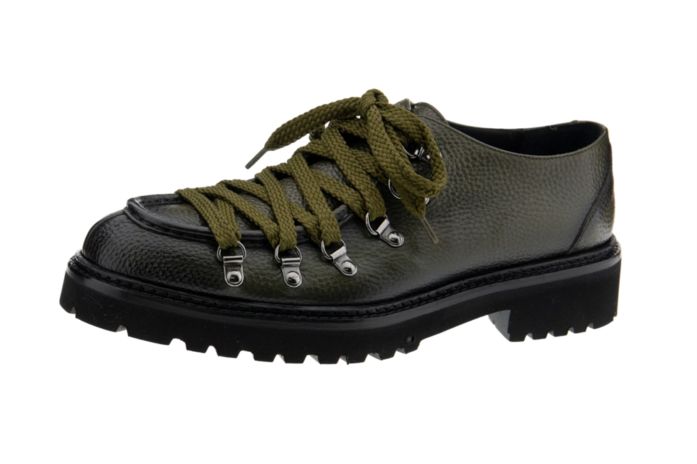Zapato cordón verde hombre – Calce foto 3