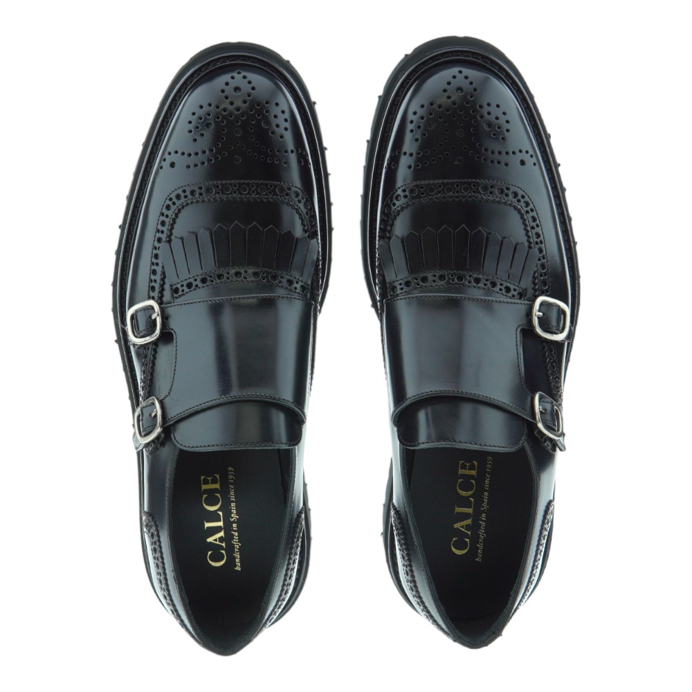 Zapato Monk suela track dos hebillas Calce X1780 foto 2