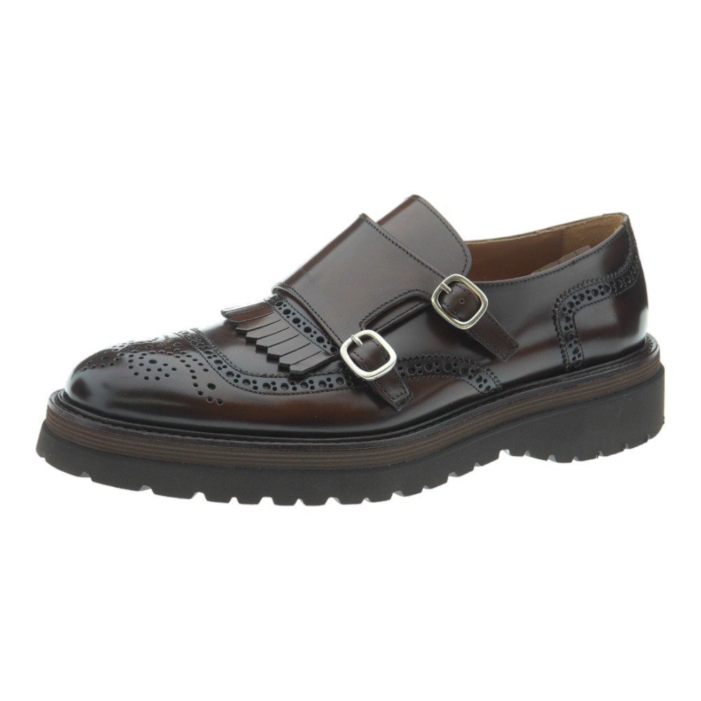 Zapato Monk suela dentada dos hebillas Calce X1780 foto 3