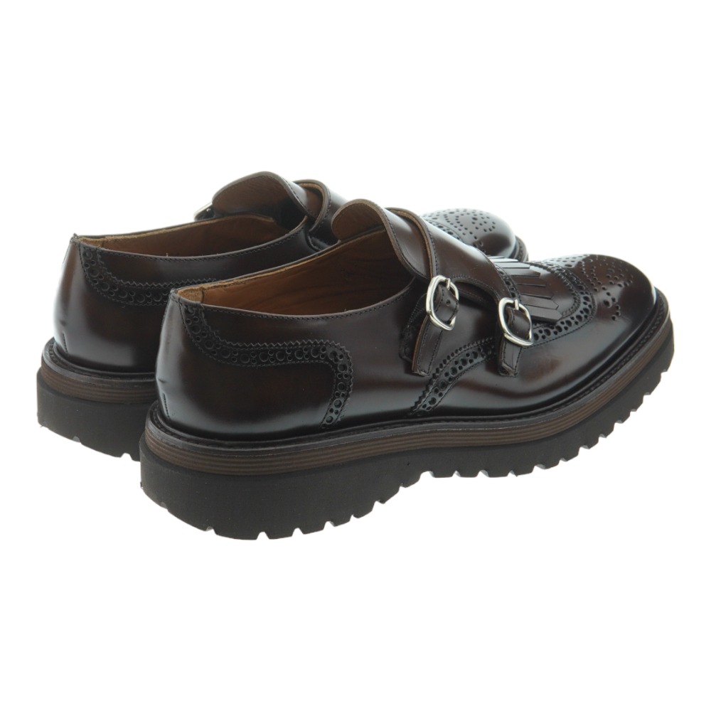 Zapato Monk suela dentada dos hebillas Calce X1780 foto 4