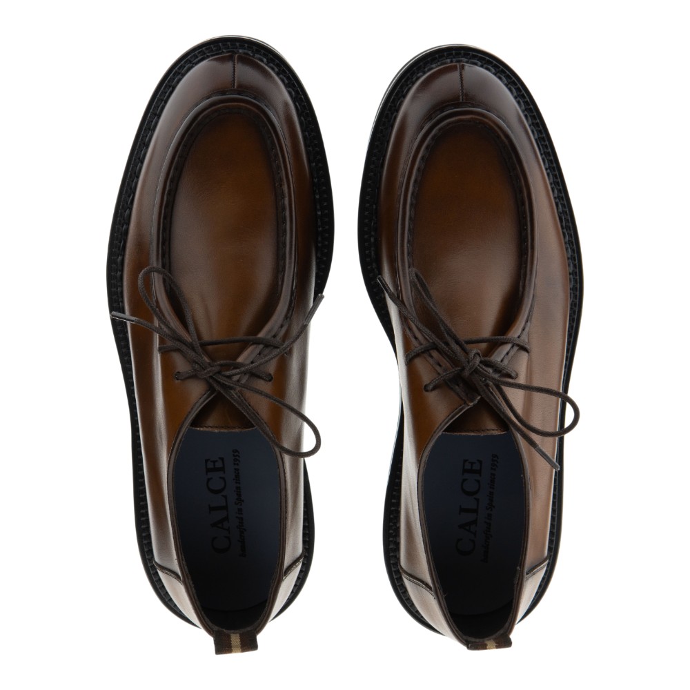 Blucher marrón hombre Calce | Elegancia artesanal foto 2