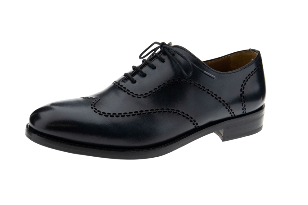 Zapatos Oxford hombre azul – Calce foto 3