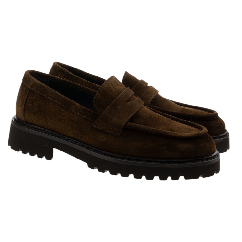 Mocasines cuero hombre Calce X1897
