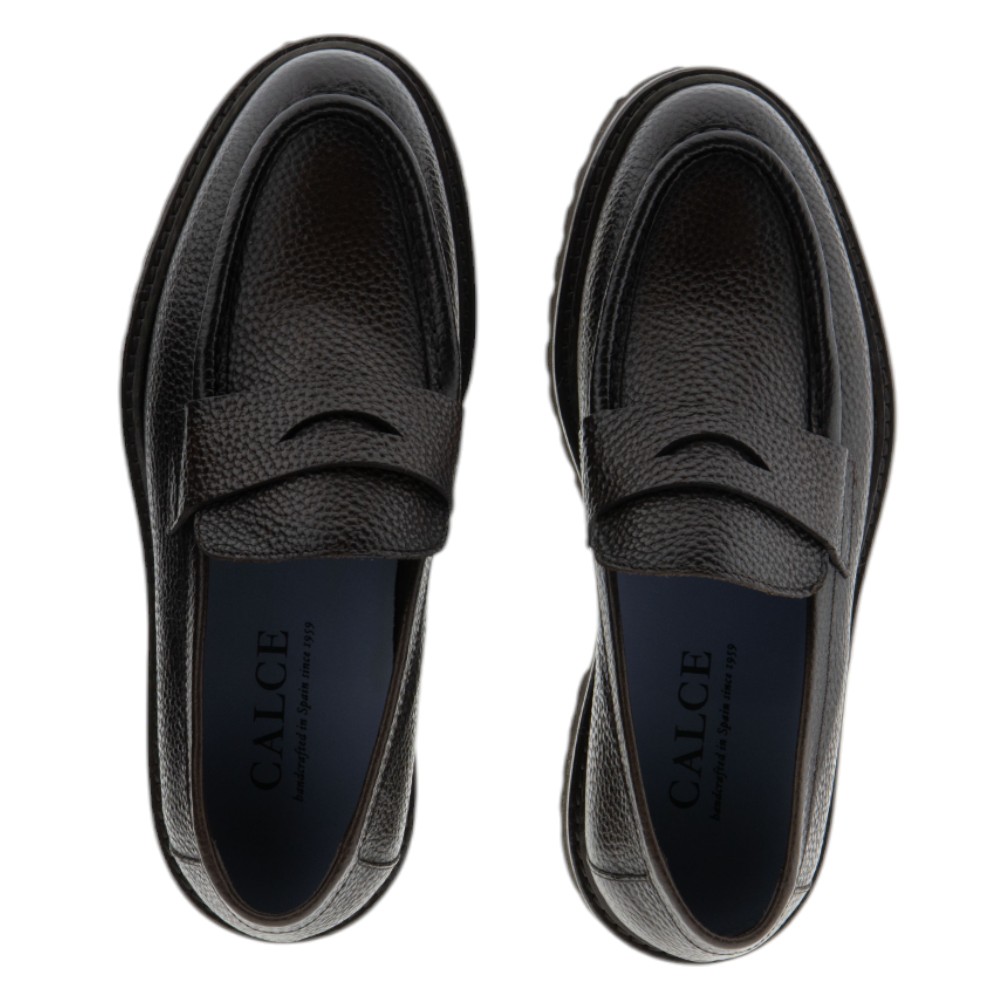 Mocasines suela gruesa hombre Calce – Penny loafers con carácter foto 2