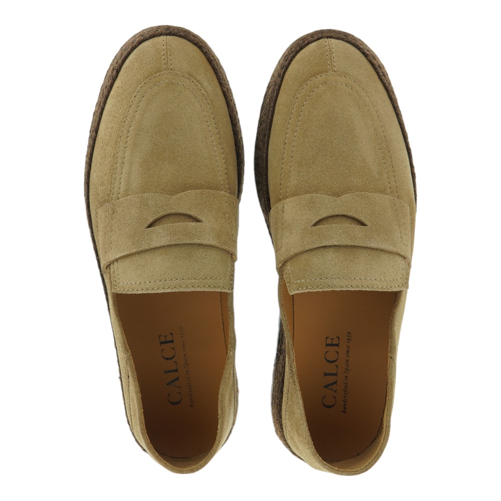 Mocasines Ante Tabaco Calce Hombre Suela Esparto | Estilo Natural en Gallery Carrile foto 2