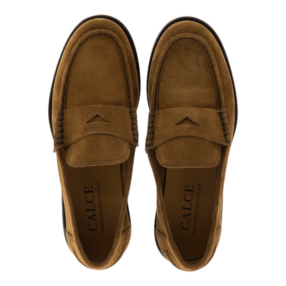 Mocasines de Ante con Detalle Antifaz para Hombre Calce | Exclusividad en Gallery Carrile foto 2