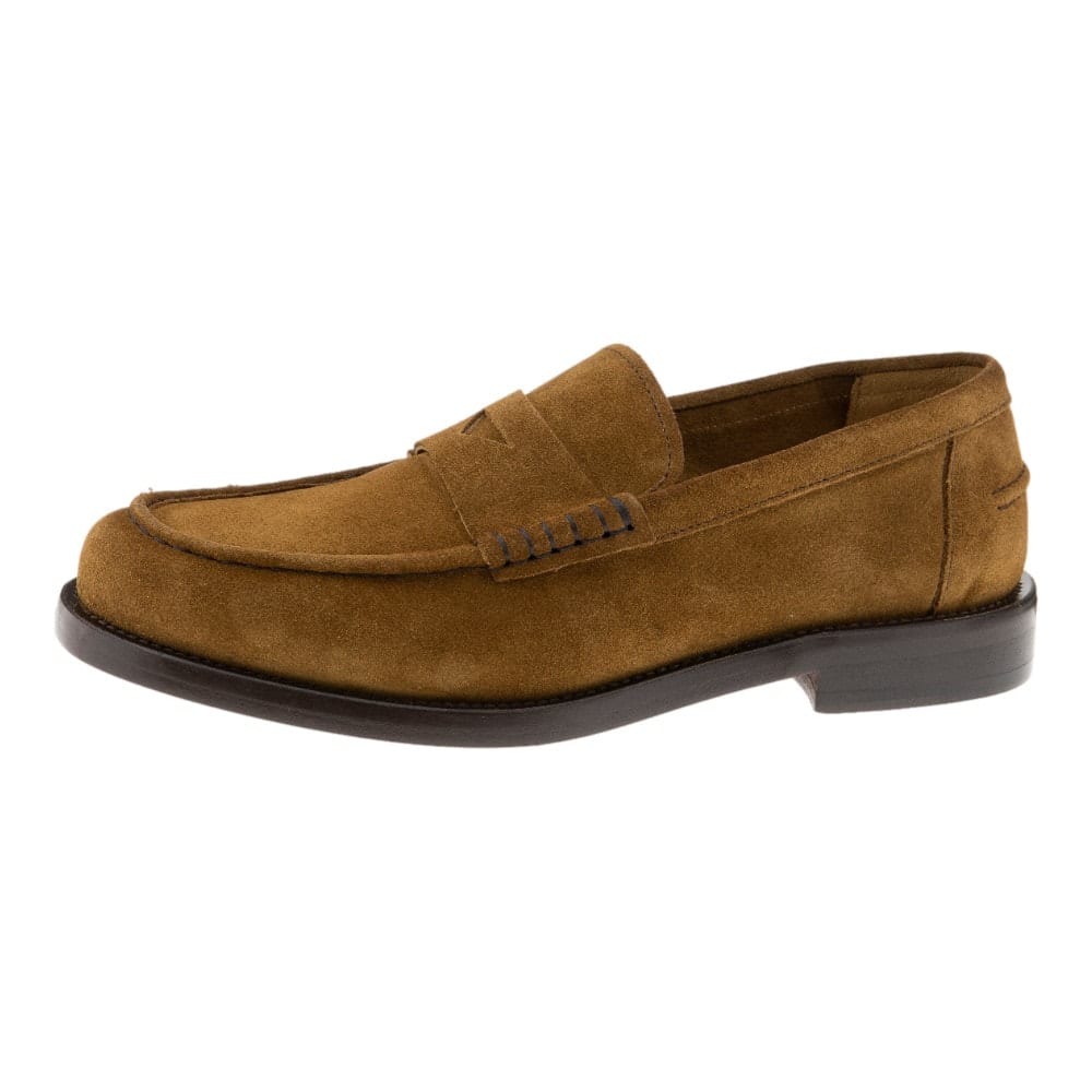 Mocasines de Ante con Detalle Antifaz para Hombre Calce | Exclusividad en Gallery Carrile foto 3