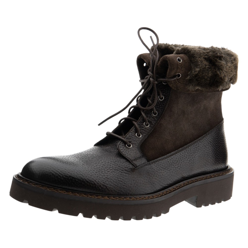Botas piel marrón y pelo caballero Calce | Gallery Carrilé foto 3