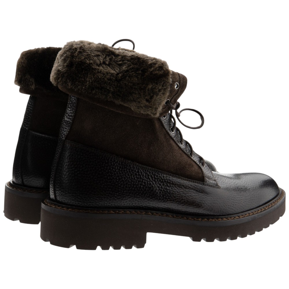 Botas piel marrón y pelo caballero Calce | Gallery Carrilé foto 4