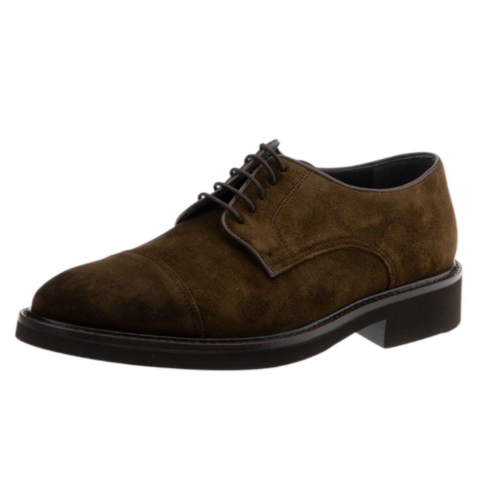 Blucher ante marrón hombre Calce – Zapato artesanal con estilo foto 3
