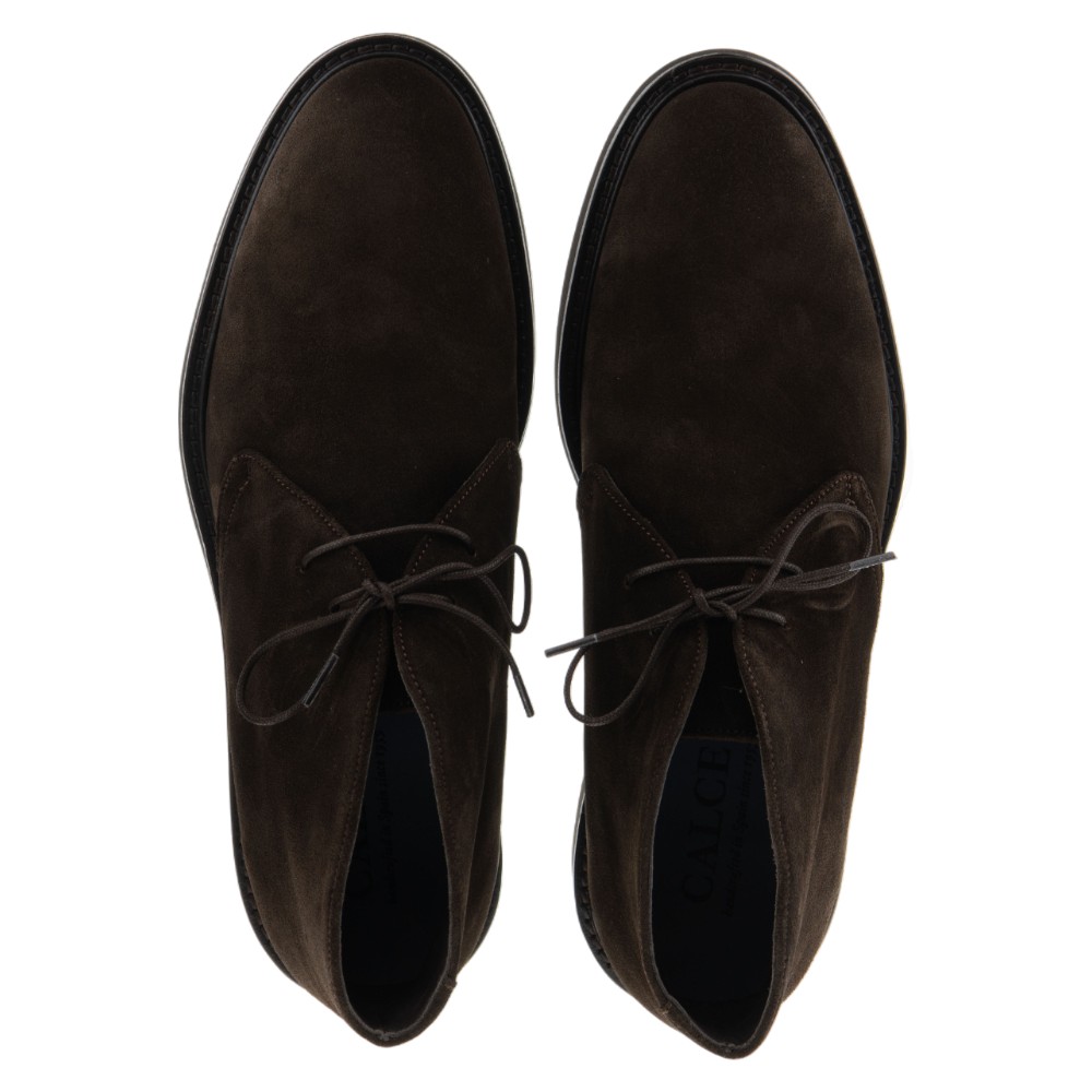Botas hombre marrones Calce | Elegancia en serraje foto 2