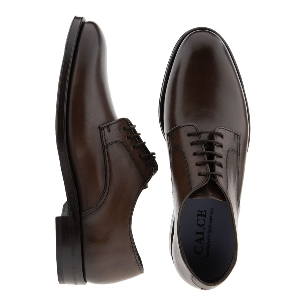 Zapato marrón Calce hombre | Zapato vestir piel foto 2
