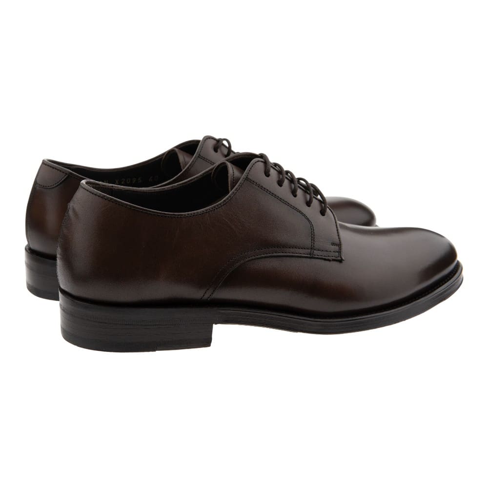 Zapato marrón Calce hombre | Zapato vestir piel foto 3