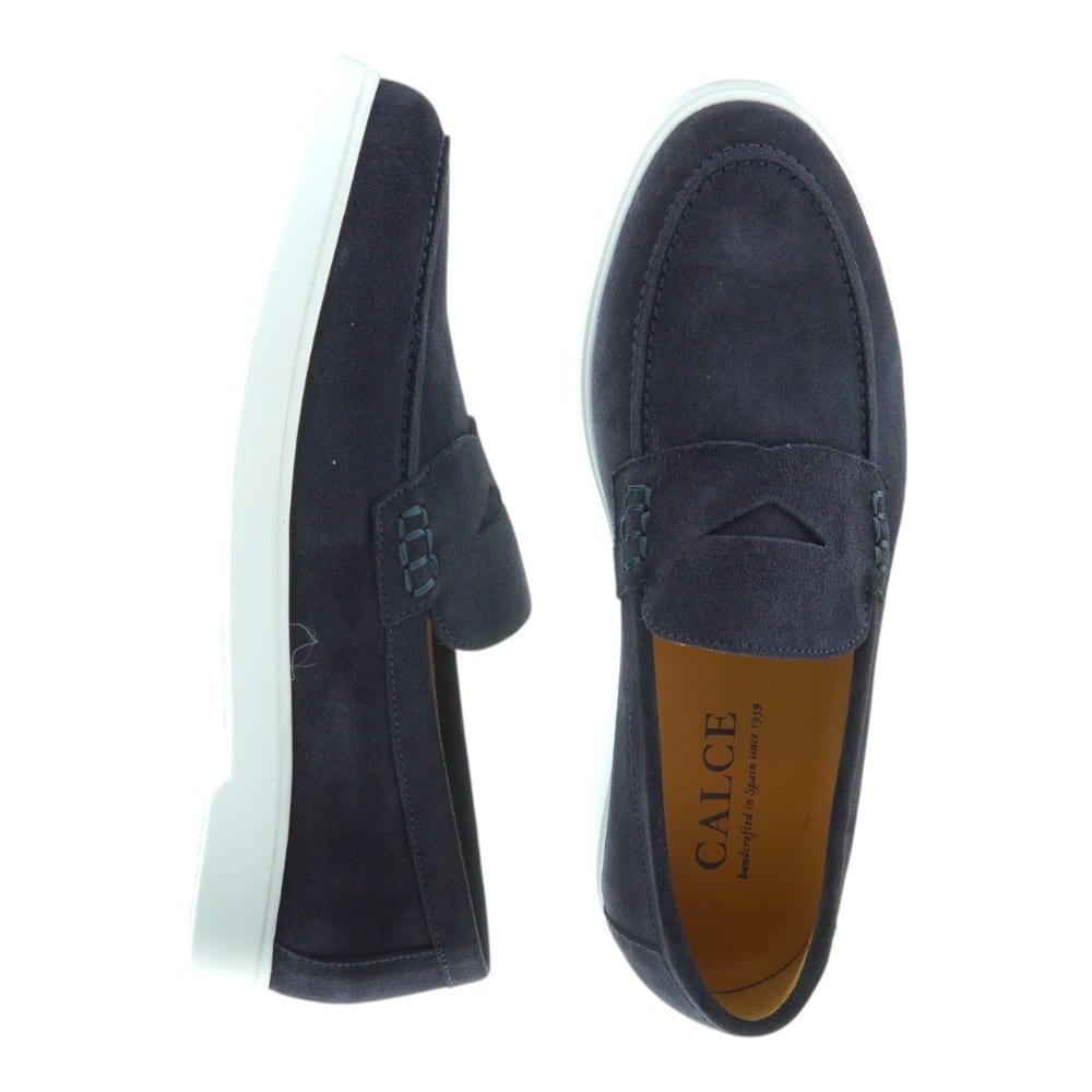 Mocasines de Hombre Azul Calce | Calidad y Estilo foto 2