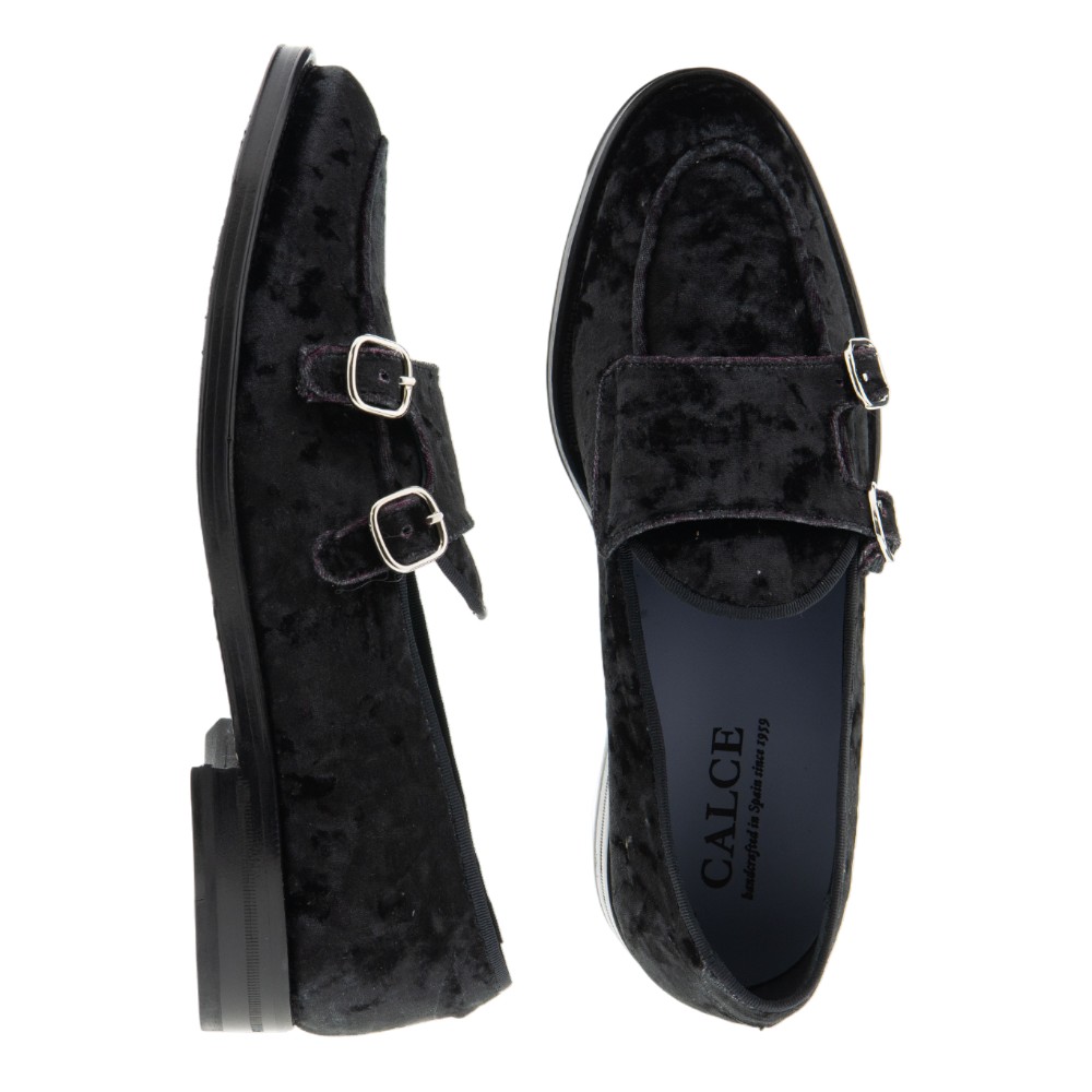 Zapatos hombre hebillas negros – Calce foto 2