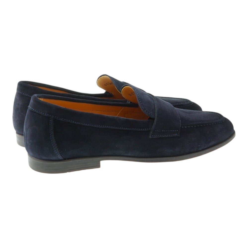 Compra Online los Elegantes Mocasines Hombre Azul de Ante Calce foto 4