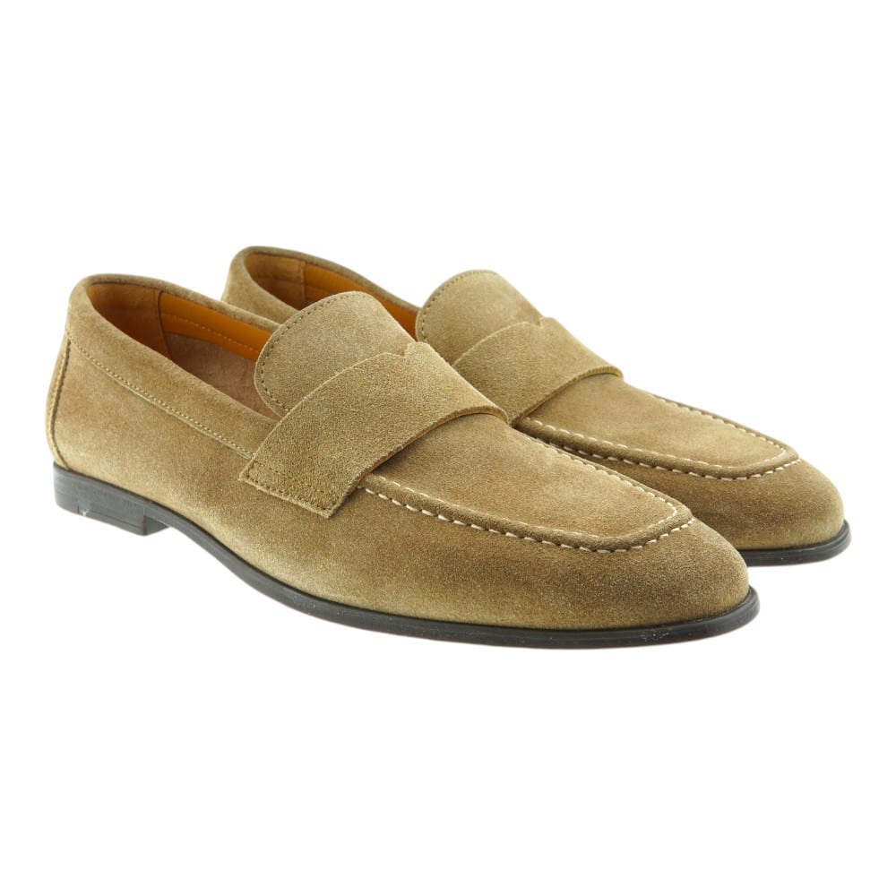 Mocasines Ante Hombre Calce X2215 Taupe