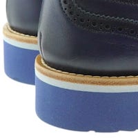 Blucher hombre azul Calce | Zapatos de piel para hombre foto 6