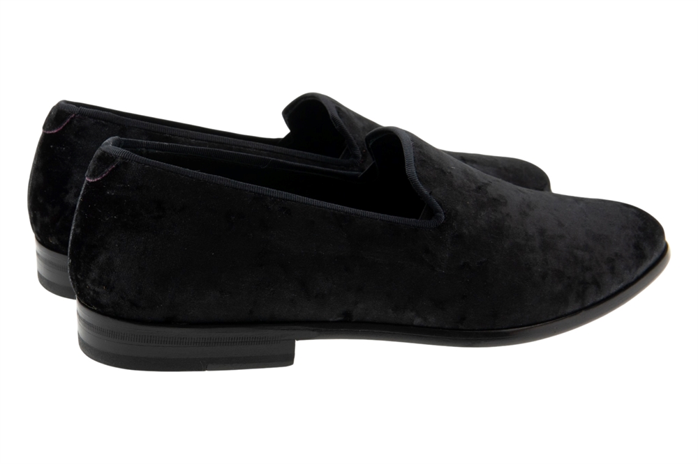 Slipper hombre negro Calce | Zapato de ceremonia elegante foto 4