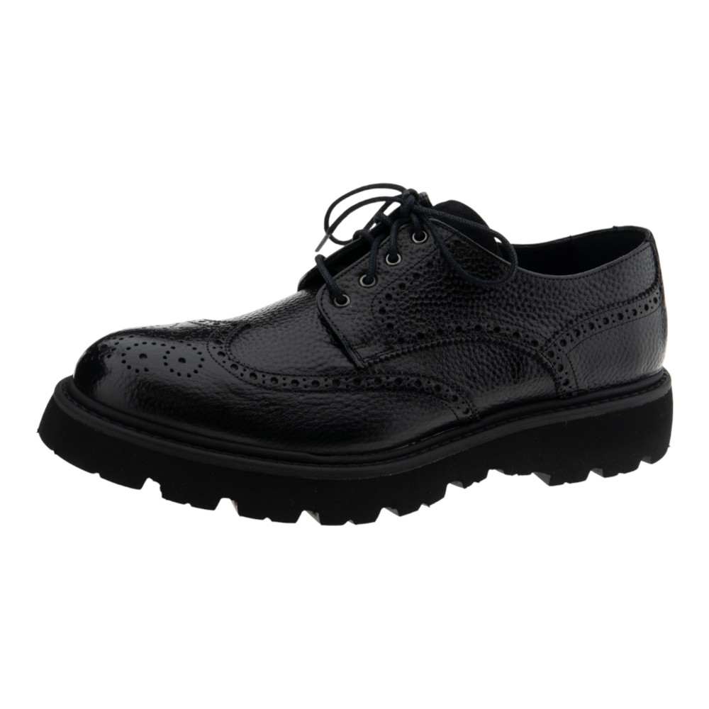 Zapato Oxford negro hombre Calce | Carrilé foto 3
