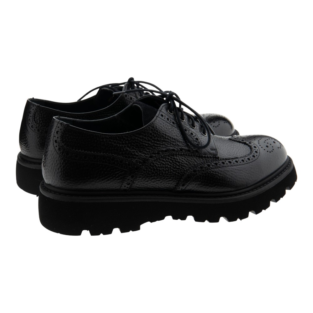 Zapato Oxford negro hombre Calce | Carrilé foto 4