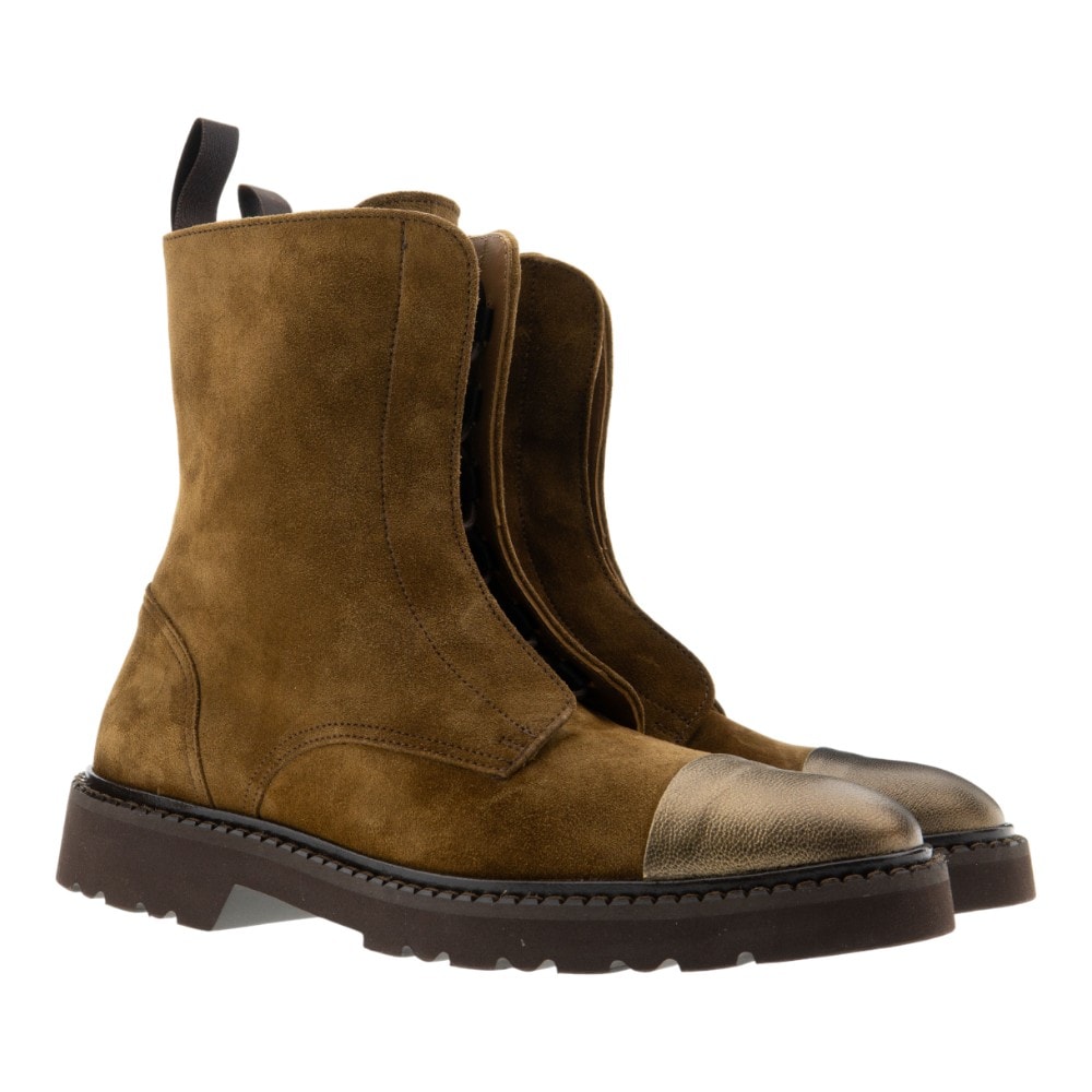 Botas cordones mujer piel Calce X2423