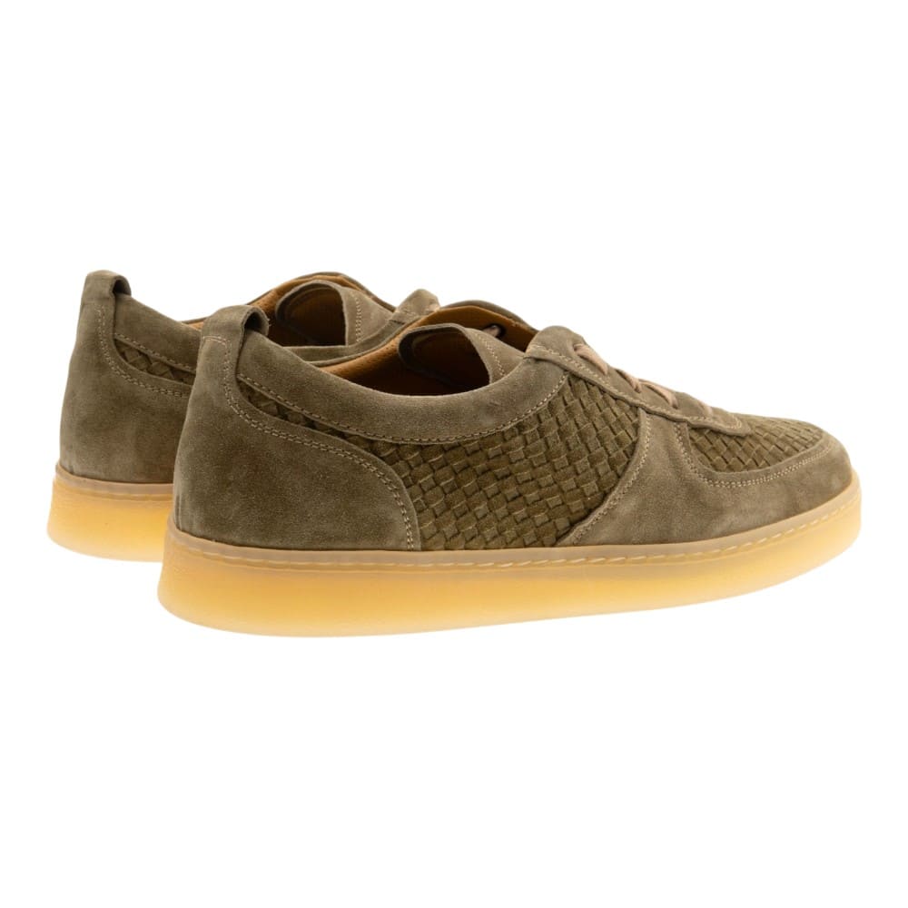 Zapatillas piel ante trenzadas hombre Calce | Sneakers premium foto 4