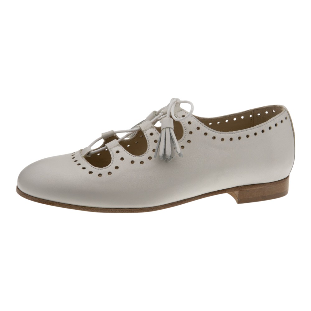 Blucher beig piel mujer Calce foto 3