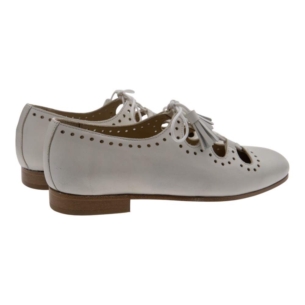 Blucher beig piel mujer Calce foto 4