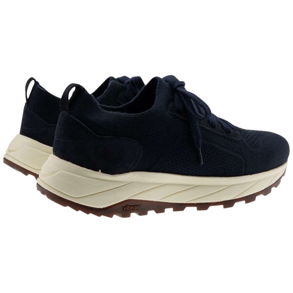 Zapatillas tejido elástico azules hombre Calce | Gallery Carrilé foto 4