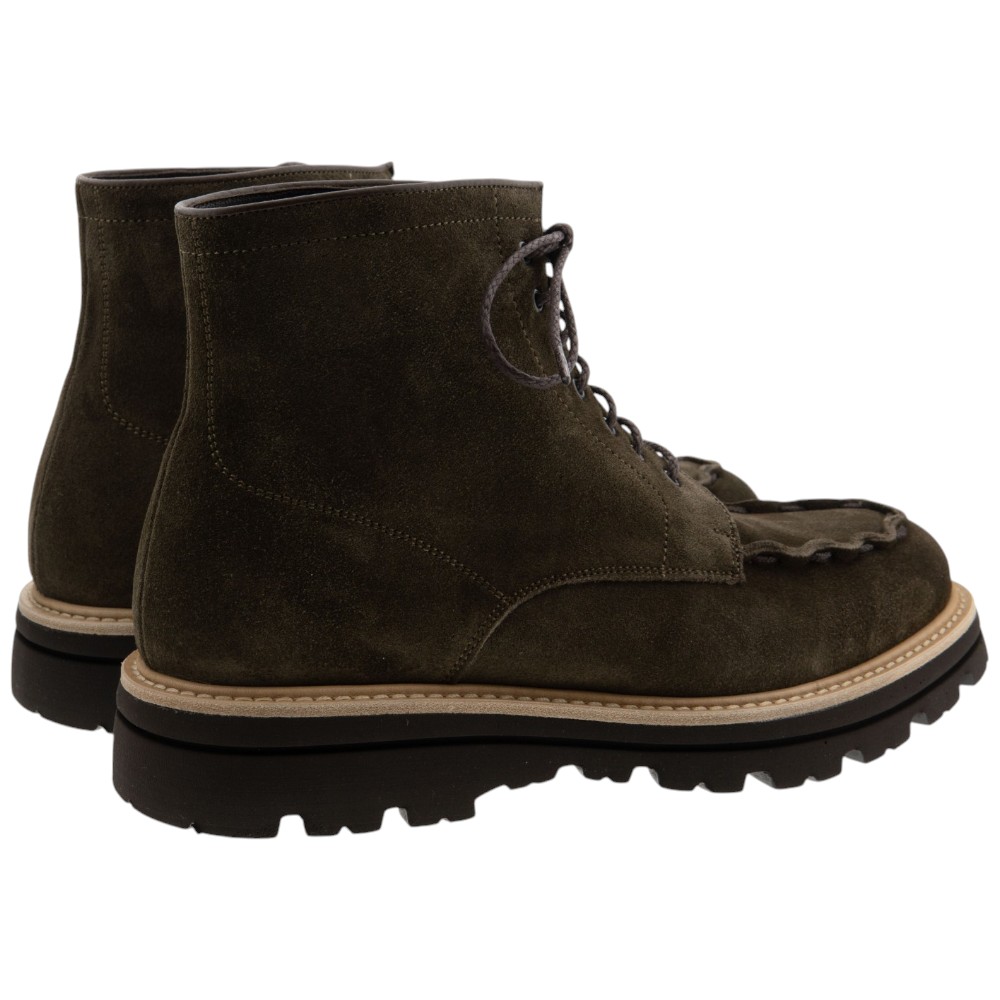 Botas caballero ante verde cordón Calce | Gallery Carrilé foto 4