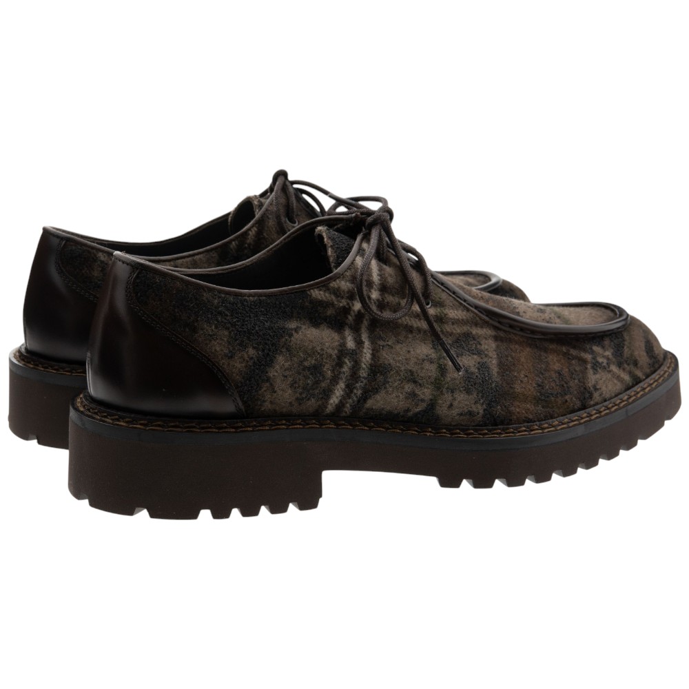 Zapato blucher estampado taupe Calce | Gallery Carrilé foto 4