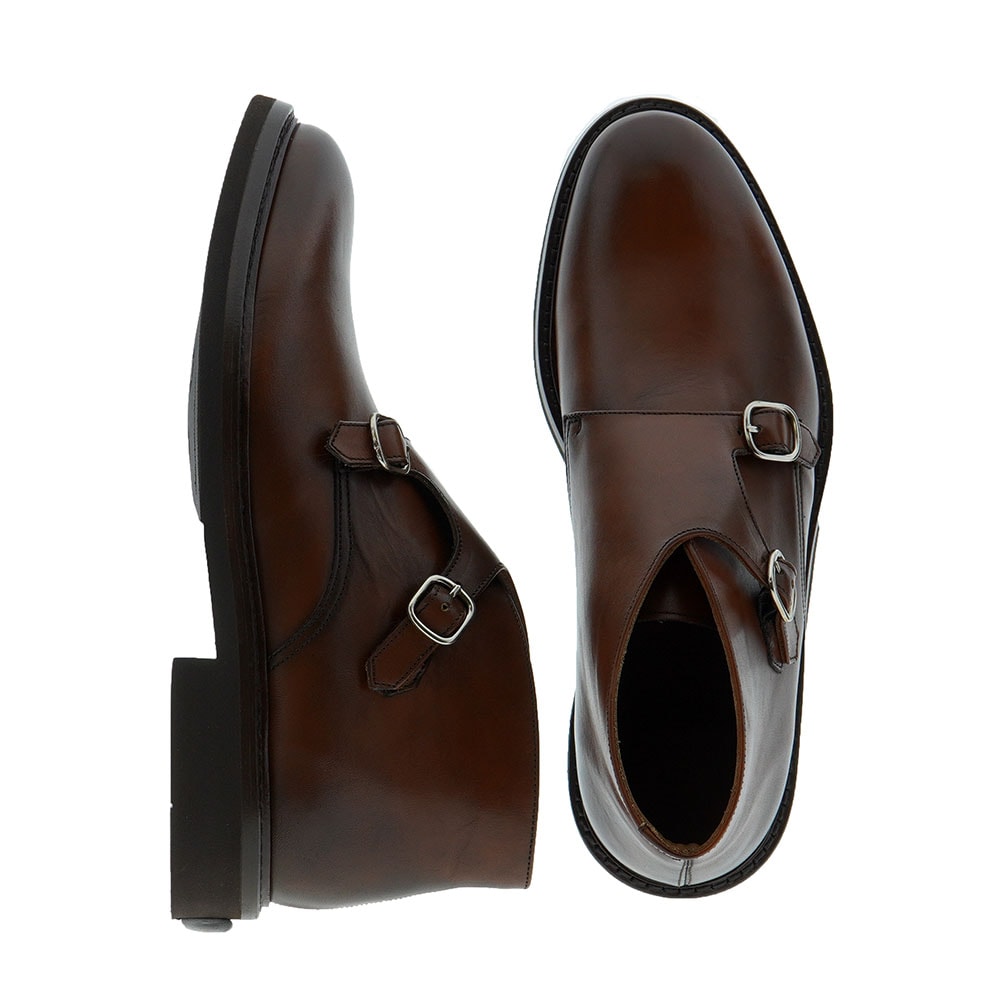 Bota vestir piel doble hebilla hombre Calce X999 foto 2