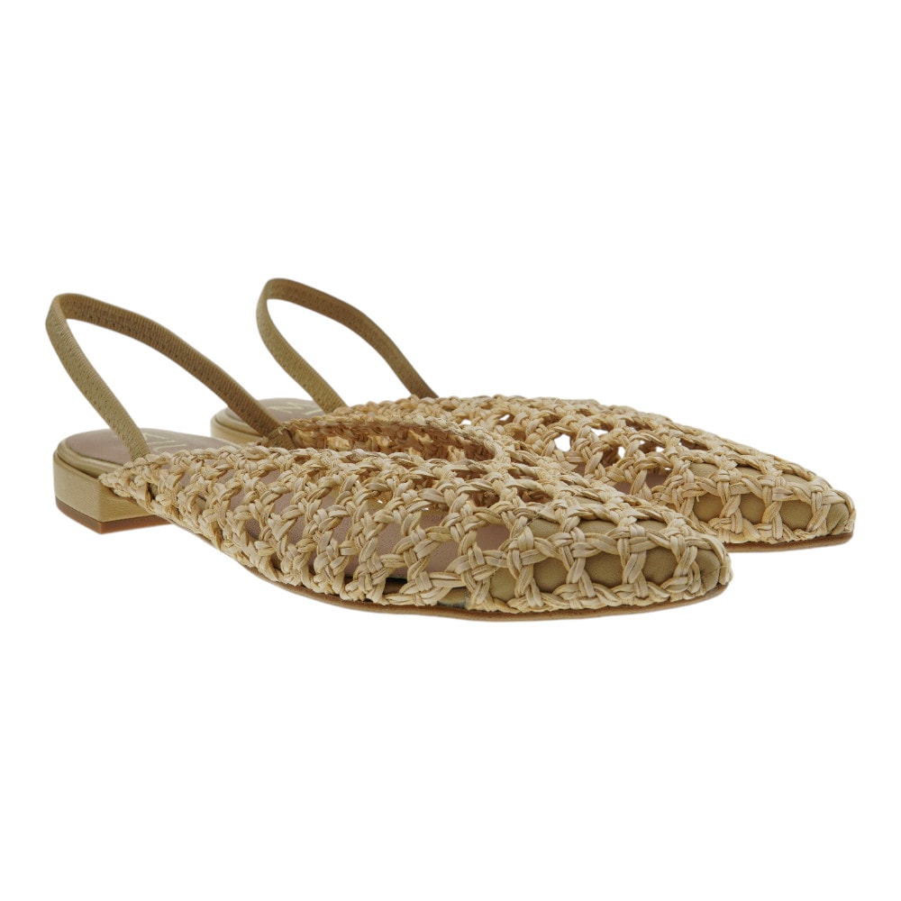 Bailarinas Punta Fina Crochet Miuxa ZOUS